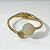 Bracelete Dourado Esféra na Ponta - Imagem 1