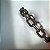 Bracelete de Elos Ródio Negro - Imagem 2