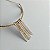 Colar Choker Torcida com Pingentes Miz de Banhos - Imagem 1