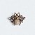 Broche Abelha Cravejado - Imagem 1