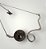 Colar Choker Fluido Esfera Preta - Imagem 1
