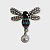 Broche Libelula Cravejado - Imagem 1