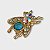 Broche Inseto Pedras Holograficas - Imagem 2