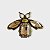 Broche Abelha Cravejada - Imagem 1