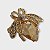 Broche Pedra Laranja - Imagem 2
