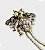 Broche Inseto Correntinha Dupla - Imagem 3
