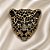Broche Onça Cravejada - Imagem 1