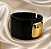 Bracelete Marrom com Detalhe Dourado - Imagem 1