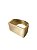 Bracelete Achatado Dourado Fosco - Imagem 1