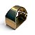 Bracelete Achatado Dourado Fosco - Imagem 3