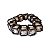 Bracelete Cubos com Pérolas - Imagem 2