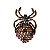Broche Arranha Cravejada - Imagem 1