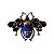 Broche Inseto Azul - Imagem 1
