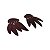 Brinco Cinco Pingentes Bordo - Imagem 2