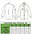 UNIFORME AVT (AVENTUREIROS) ADULTO FEMININO COMPLETO - Manga Longa - Camisa em Tricoline(branco) - Saia em Gabardine(azul marinho) - Emblemas costurados - Imagem 4