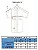 CAMISA SOCIAL FEMININO DESBRAVADORES para UNIFORME DE GALA - TRICOLINE BRANCO -  EMBLEMAS COSTURADOS - Imagem 4
