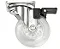 RODIZIO SILICONE 75MM C/ FREIO 35KG - Imagem 1