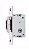 FECHADURA STAM 1008 PORTA CORRER ESP INOX - Imagem 1