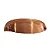 PUXADOR GRUPPA STILO 096mm COBRE ESCOVADO - Imagem 1