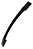 PUXADOR ITALYLINE GALLA 224mm PRETO - Imagem 1