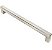 PUXADOR ITALYLINE RIGORE 096mm ESCOVADO - Imagem 1