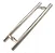 PUXADOR INOX TUBULAR ESCOVADO 32 X 600 X 800 - Imagem 1