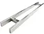 PUXADOR INOX BARRA CHATA ESCOVADO 40 X 600 X 800 - Imagem 1