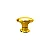 PUXADOR INDART OVAL GRANDE DOURADO - Imagem 1