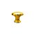PUXADOR INDART OVAL GRANDE DOURADO - Imagem 1