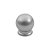 PUXADOR INDART BOLA CINZA 32MM - Imagem 1