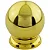 PUXADOR INDART BOLA DOURADA 32MM - Imagem 1