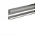 PERFIL MMO PUXADOR 3546P 18mm INOX POLIDO P/ TAMPINHA - Imagem 1