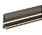 PERFIL ARAPUXE PUXADOR 047/TL 15MM TAMPA BRONZE - Imagem 1