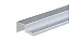 PERFIL ARAPUXE PUXADOR 098L 18MM ALUMINIO FOSCO - Imagem 1