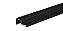 PERFIL MMO PUXADOR 069L 20mm PRETO - Imagem 1