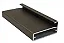 PERFIL ARAPUXE PORTA ALUMINIO 1036 BRONZE - Imagem 1