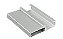 PERFIL MMO PORTA ALUMINIO 076 FOSCO - Imagem 1