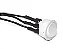 BOTAO INTERRUPTOR 3 PINOS BRANCO PARALELO - Imagem 1