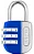CADEADO AZUL 25mm LIFE COLORS - Imagem 1