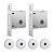 FECHADURA STAM 1004 ROS INOX - Imagem 1