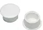 TAPA FURO 10MM BRANCO C/ 100 PÇS - Imagem 1