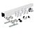 KIT 1098 CONCAVO BRANCO 2M C/ SUPORTE 4 RODAS 80KG - Imagem 1