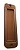 PUXADOR MONACO CONCHA SOBREPOR 128MM COBRE FOSCO - Imagem 1