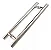 PUXADOR INOX TUBULAR ESCOVADO 32 X 1000 X 1200 - Imagem 1