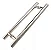PUXADOR INOX TUBULAR ESCOVADO 32 X 1000 X 1200 - Imagem 1