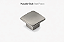 PUXADOR STUB STEEL FOSCO - Imagem 1