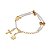 Pulseira Terço Pérola 3mm/Strass Dour (Vidrinho) - Imagem 4