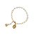 Pulseira Dezena Cristal Vidro 6mm Rond Branca N Sra Graças (Vidrinho) - Imagem 1