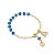 Pulseira Dezena Cristal Vidro 6mm Rond Azul N Sra Aparecida (Vidrinho) - Imagem 1
