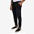 Calça Moletom Masculina Bolso Lateral com Elástico e Punho - Preto - Imagem 1